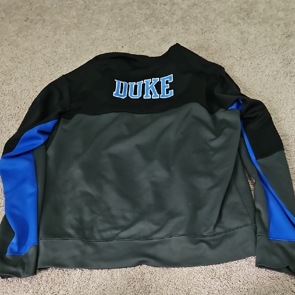 Nike Black and Blue Jacket with Varsity Style - Picture 5 of 5